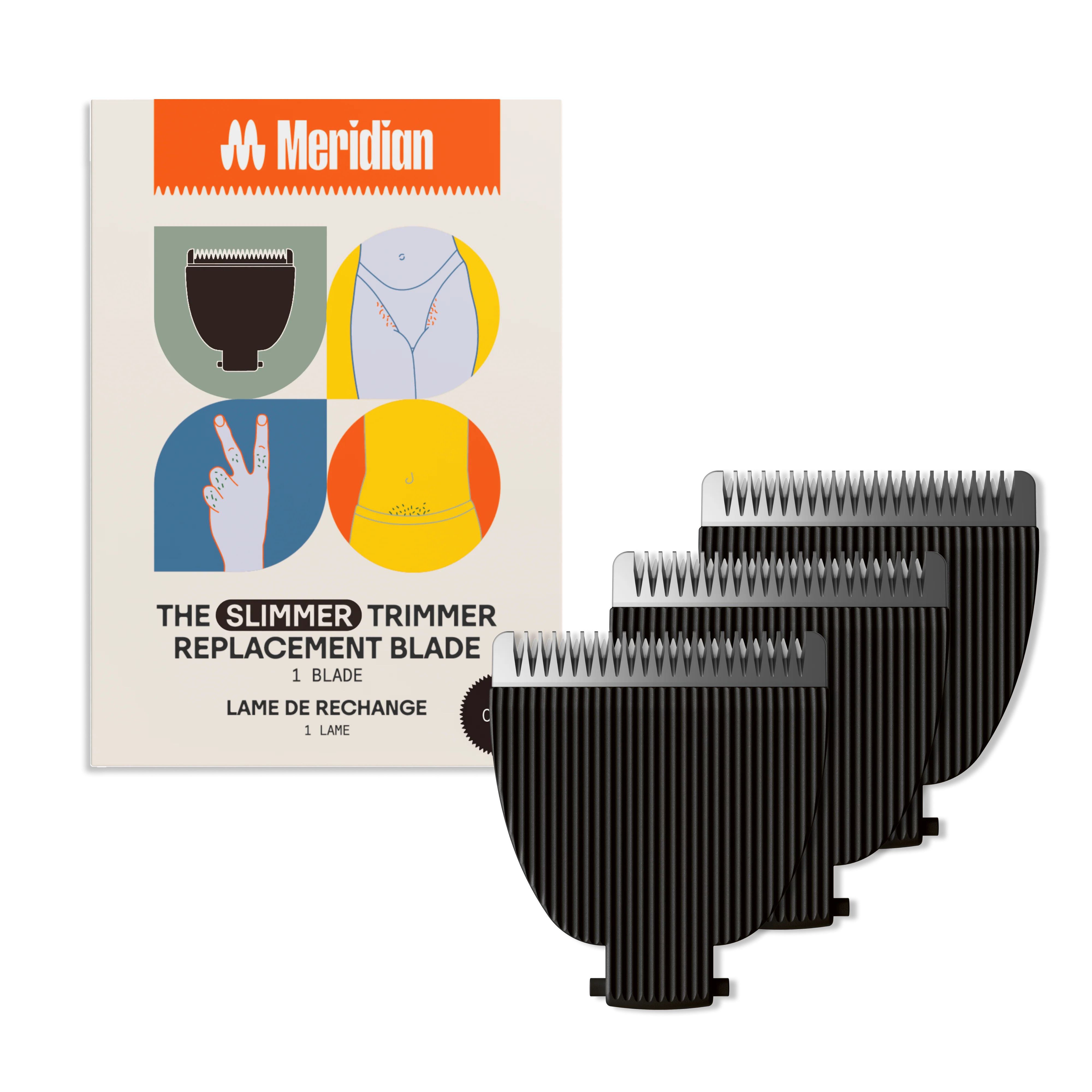 Slimmer Trimmer Replacement Blade (3-Pack) - Image 3